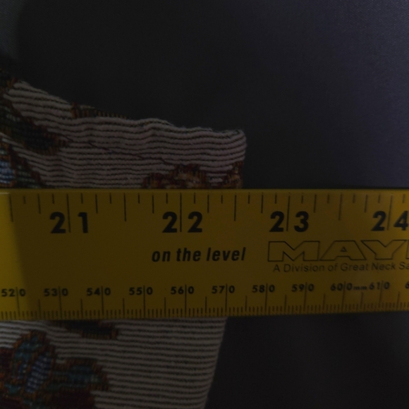 Vintage White Stag Christmas‎ Tapestry Vest Size XL Christmas Tree Presents - Picture 3 of 5